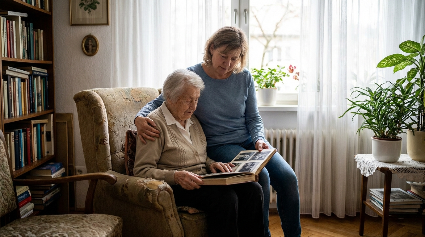 Quando é hora de buscar ajuda para minha mãe idosa?