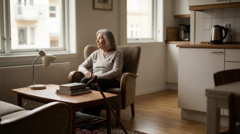 Riscos invisíveis para idosos que vivem sozinhos em apartamentos