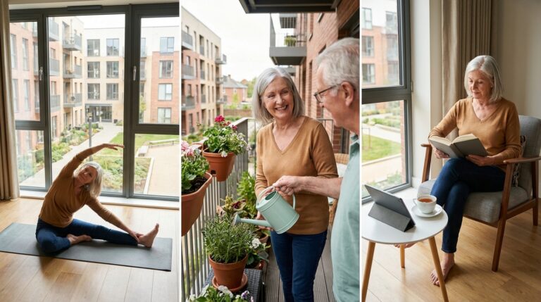 Rotina ideal para idosos que moram sozinhos em prédios residenciais