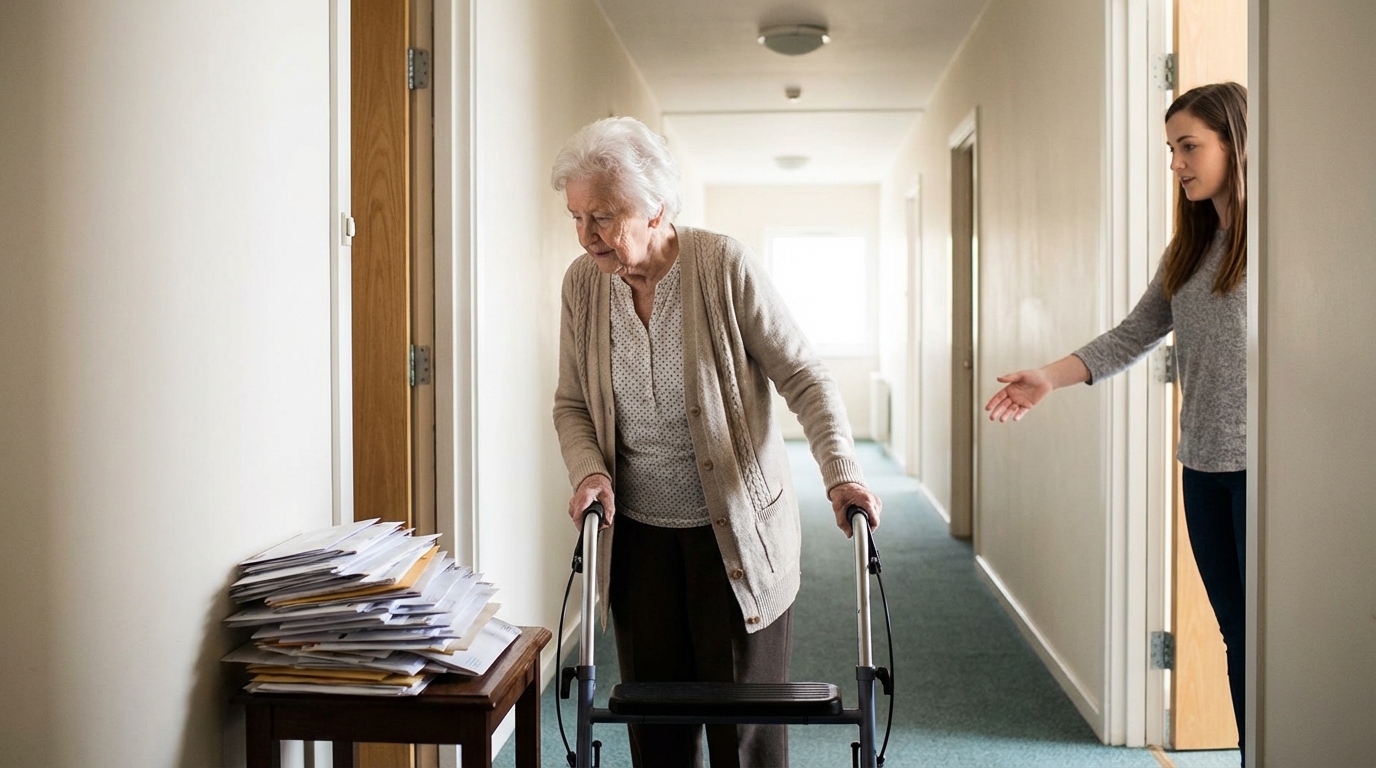 Sinais de que o idoso precisa de mais apoio no prédio