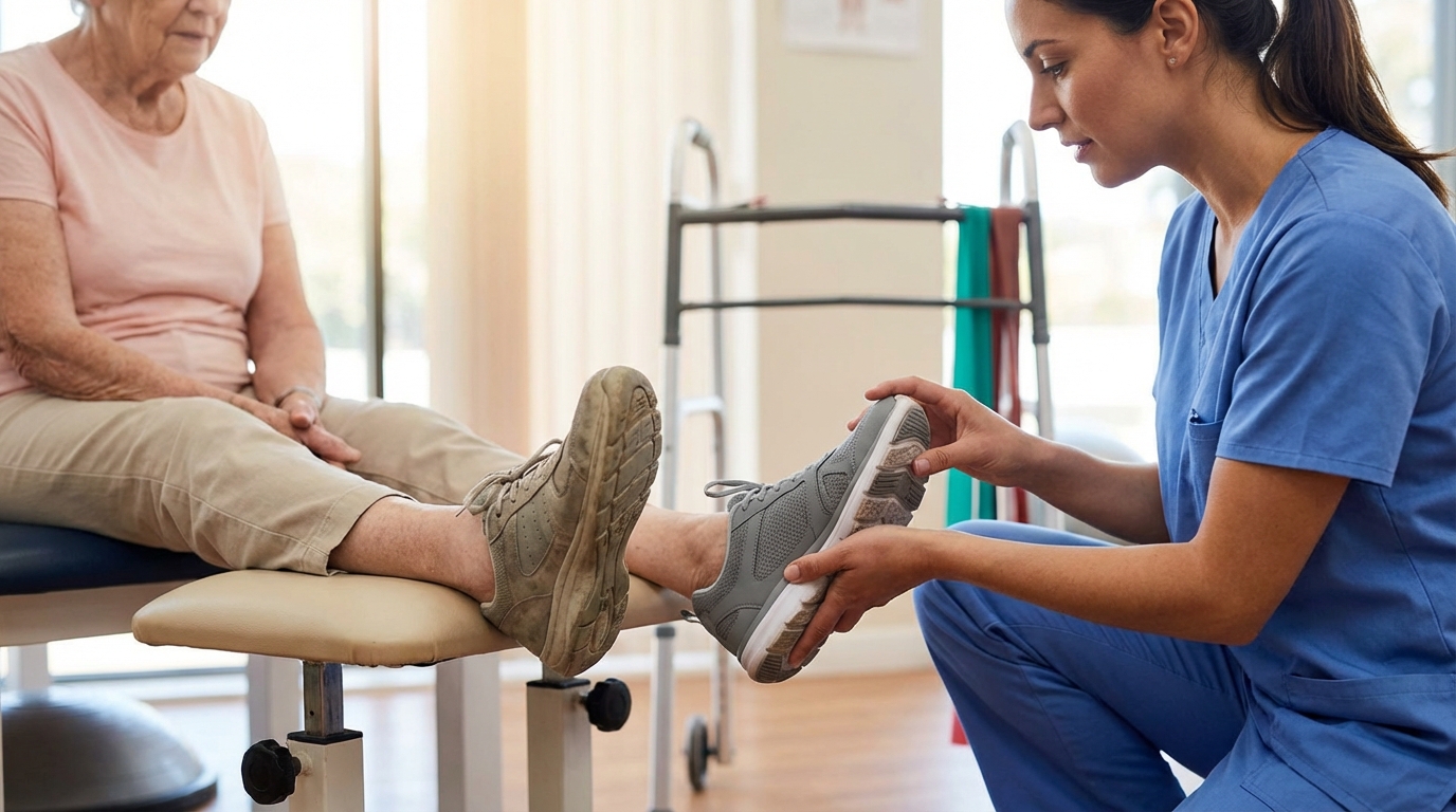 A Importância do Calçado Adequado para Idosos: Dicas de Fisioterapeutas