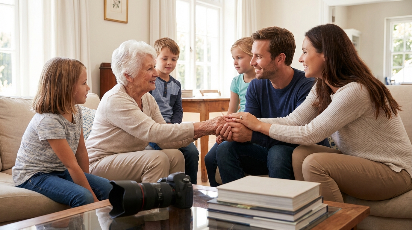 A importância do diálogo familiar no cuidado do idoso