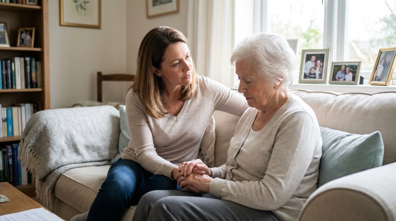 Como contar o diagnóstico de Alzheimer para a mãe: orientações práticas e frases acolhedoras