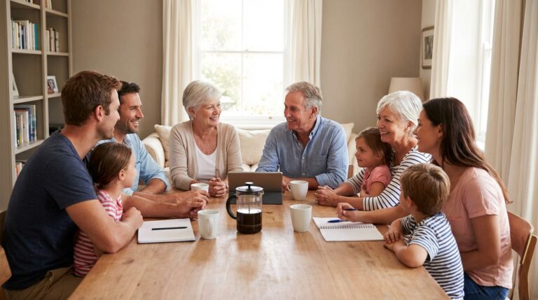Estratégias para uma conversa construtiva com a família