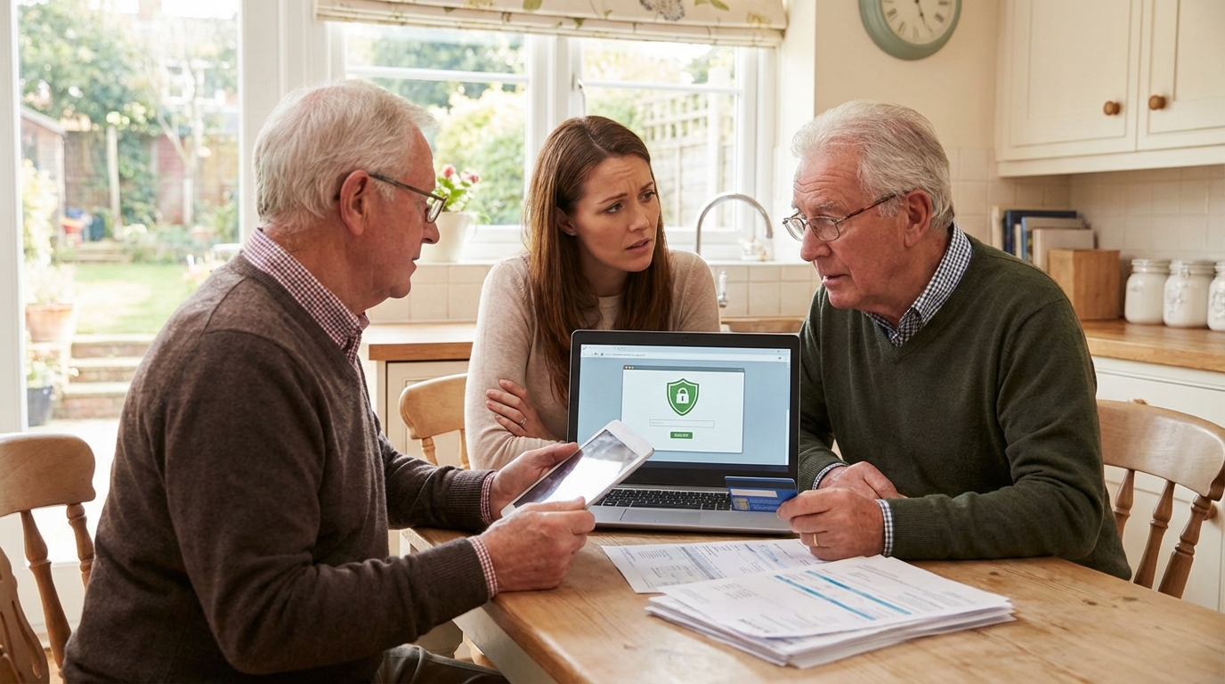 Golpes contra idosos: como proteger seus pais de fraudes financeiras?