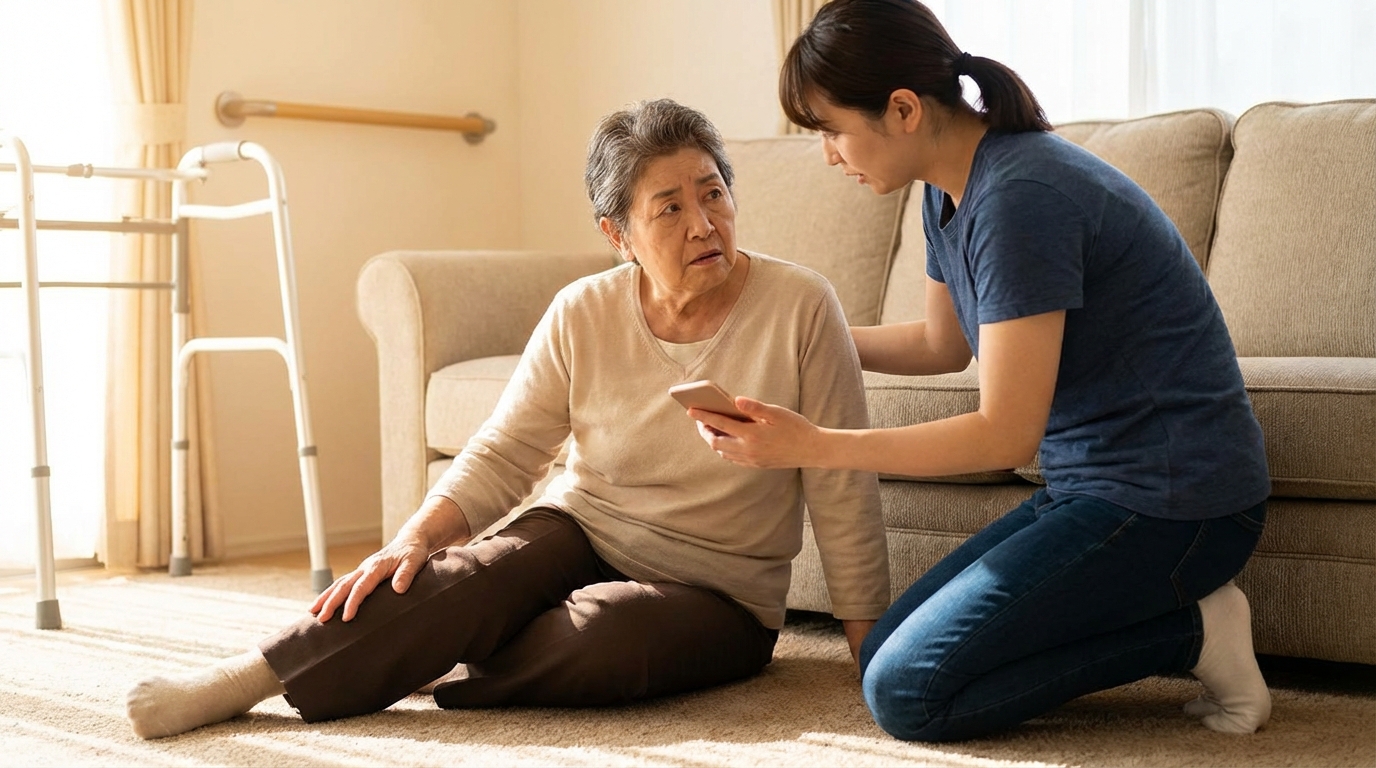 Idoso caiu em casa: o que fazer imediatamente e como prevenir novas quedas?