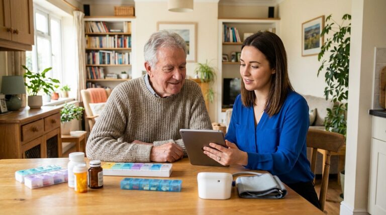 Idoso em casa: Como gerenciar medicação e saúde?