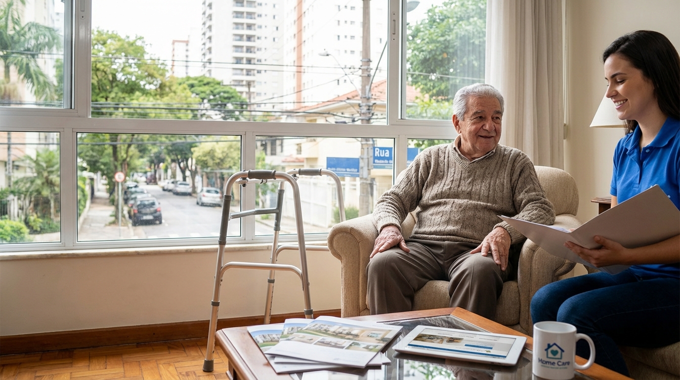 Idoso recebeu alta e mora no Tatuapé: quais são as opções de cuidado?