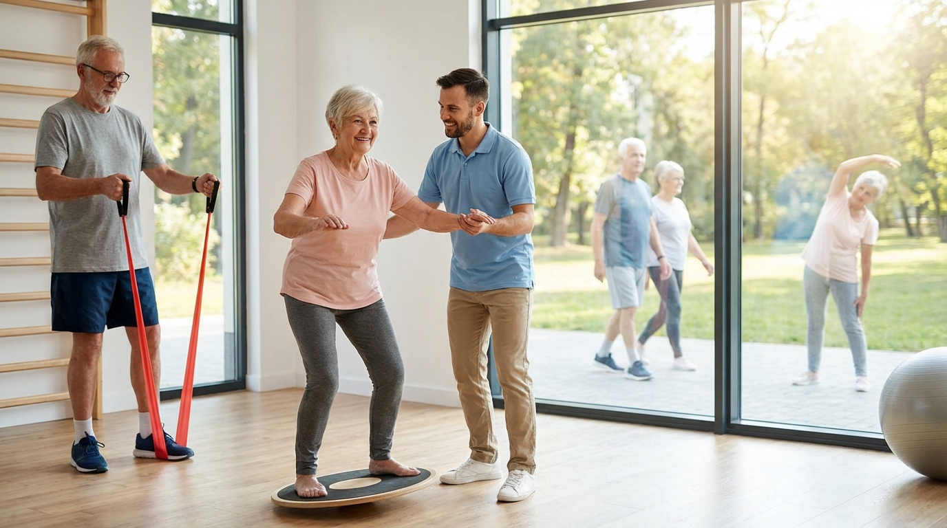Longevidade Ativa: O Papel Essencial da Fisioterapia