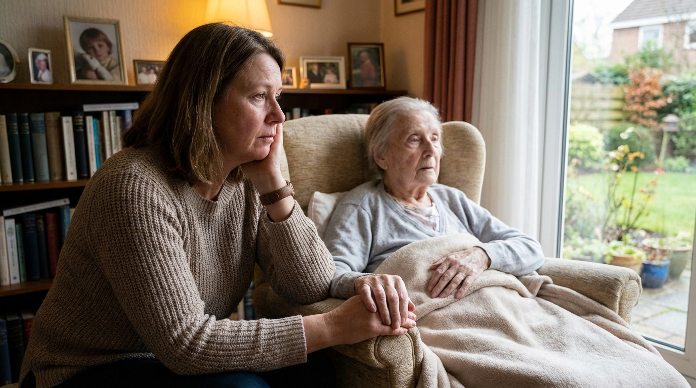 Luto antecipado: como a filha cuidadora lida com a perda gradual dos pais?