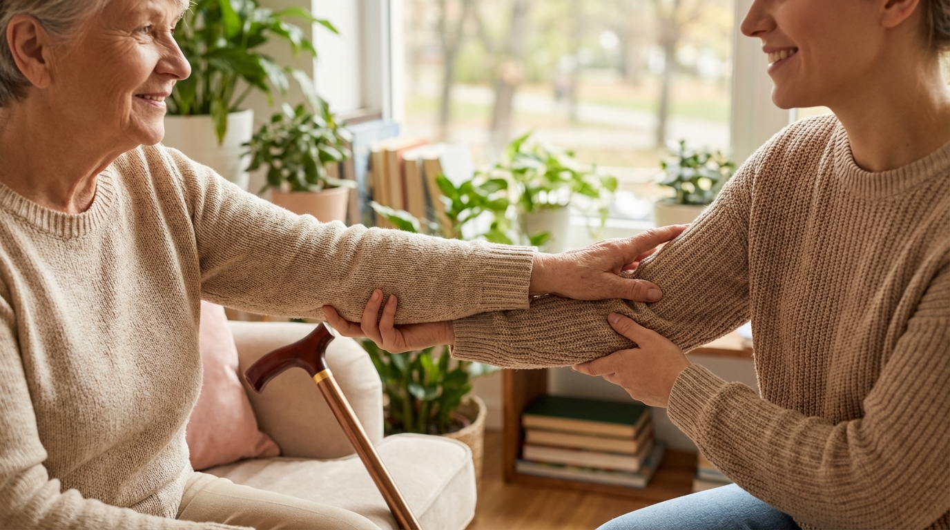 Medo de cair novamente: como ajudar idosos com ptofobia a recuperar a confiança?