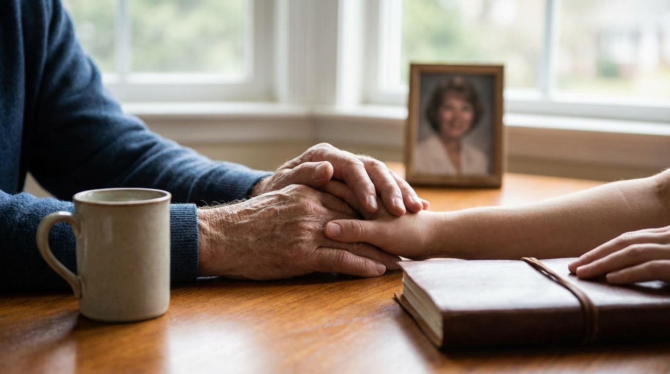 "Meu pai perguntou pela mãe dele que já faleceu: o que eu respondo?"