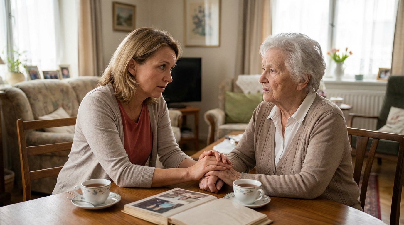 Minha Mãe Não Quer Ir para a Casa de Repouso: Estratégias para uma Conversa Difícil
