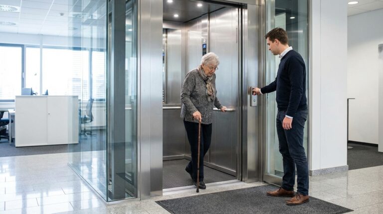 Prevenindo quedas: dicas para segurança no elevador