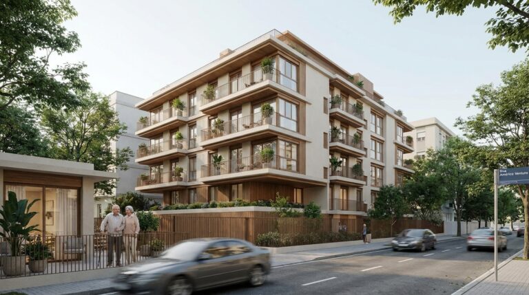 Residencial sênior próximo da Rua Américo Ventura – Alto da Mooca, São Paulo