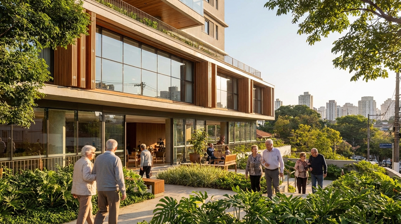 Residencial sênior próximo da Rua Padre Carlos da Silva – Alto da Mooca, São Paulo