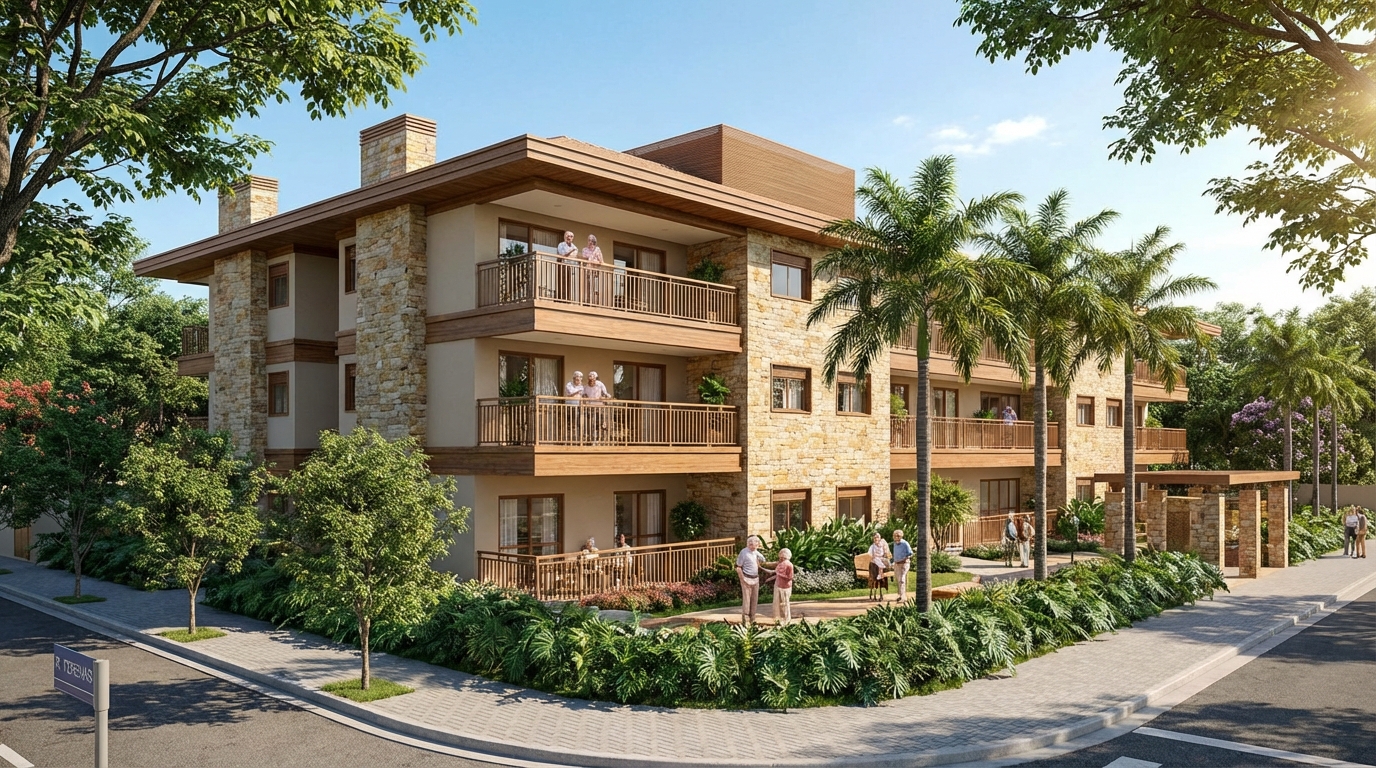 Residencial sênior próximo da Rua Terenas – Alto da Mooca, São Paulo