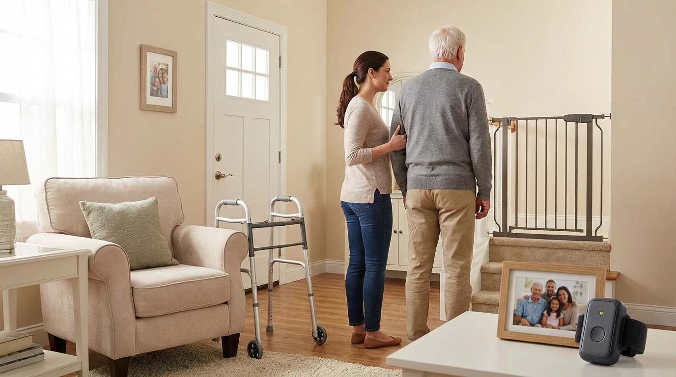 Segurança para idosos com Alzheimer: como adaptar a casa e evitar fugas?