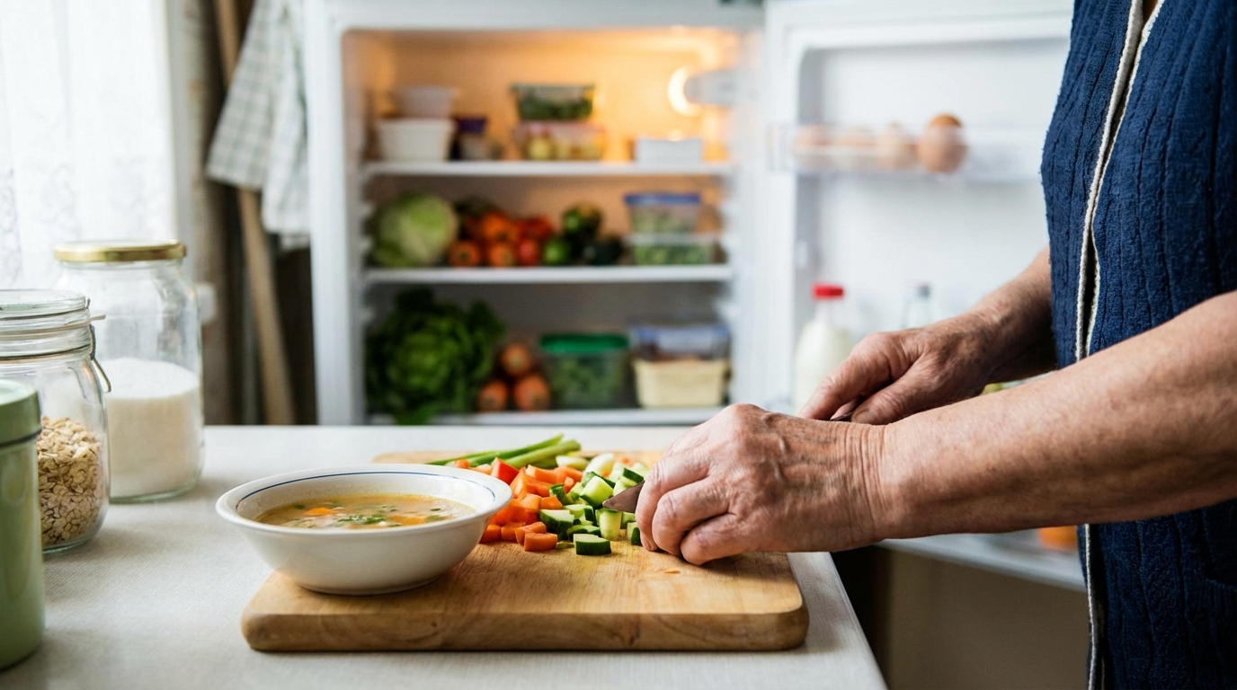 Sinais de alerta: como saber se o idoso que mora sozinho está se alimentando bem?