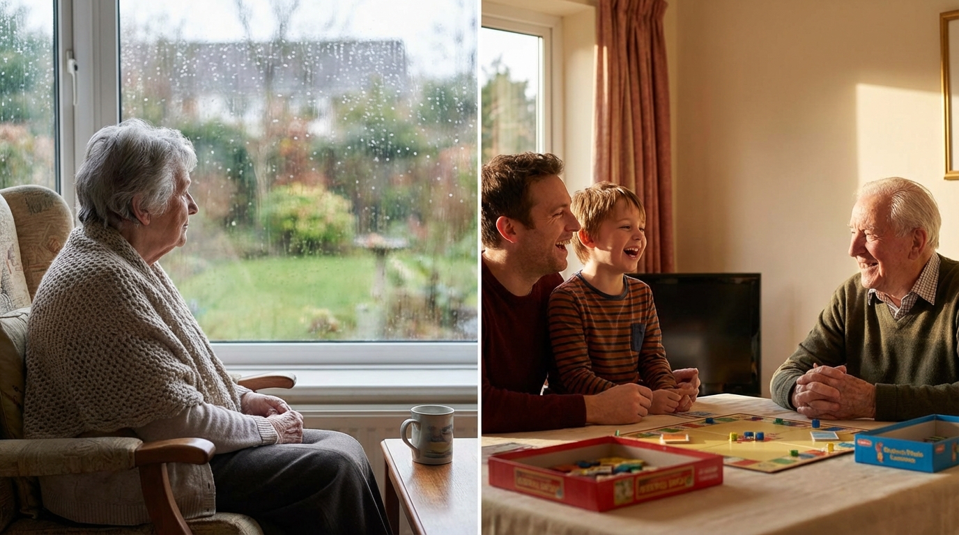 Solidão na terceira idade: como ajudar um idoso que mora sozinho a se socializar?