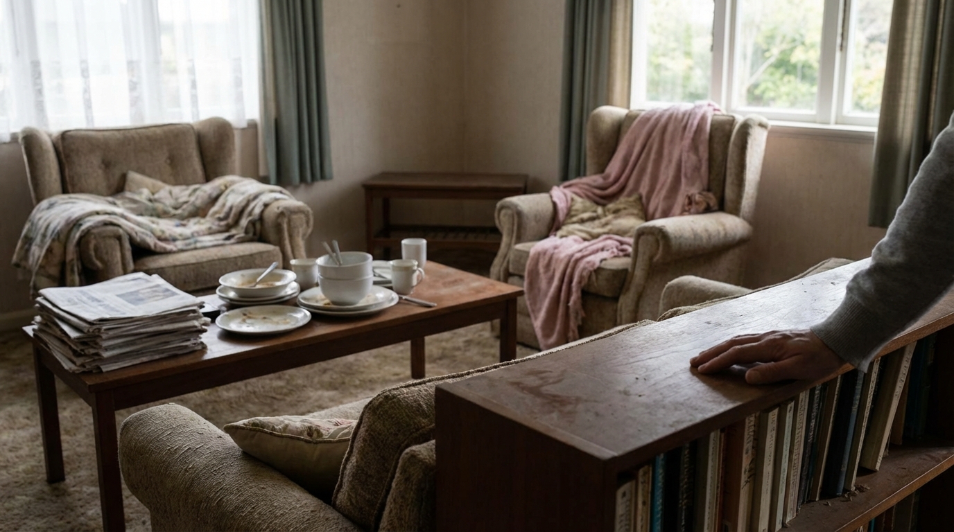 Visitei meus pais e a casa estava uma bagunça: um sinal de alerta?