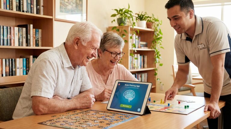 Atividades Cognitivas para Idosos: Como Estimulamos a Mente e a Memória em Nosso Residencial Sênior