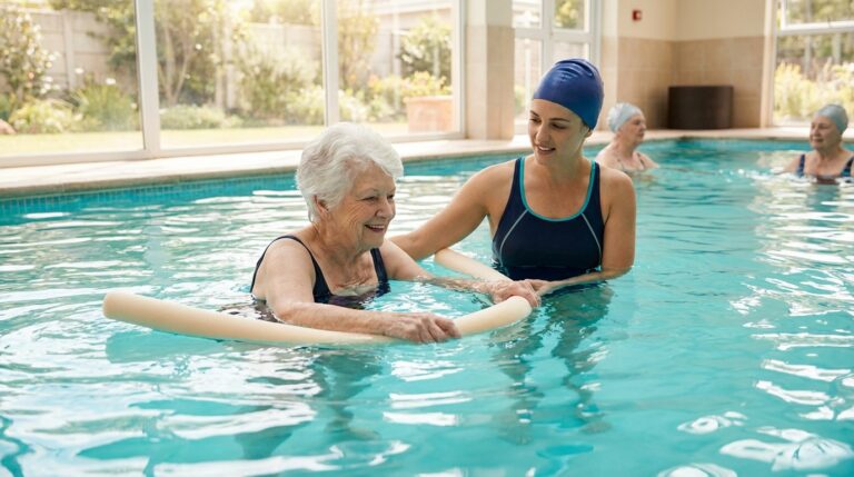 Como a Hidroginástica Adaptada Melhora a Circulação e Reduz Dores Articulares em Idosos