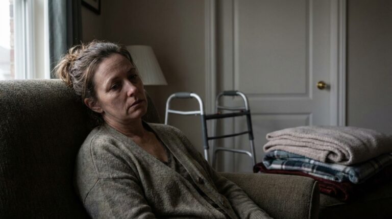 Cuidar de um idoso sozinha está me esgotando.