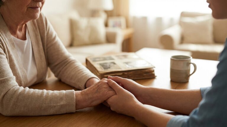 Culpa por pensar em casa de repouso: isso é normal?