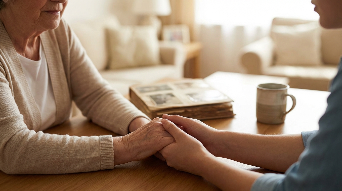 Culpa por pensar em casa de repouso: isso é normal?