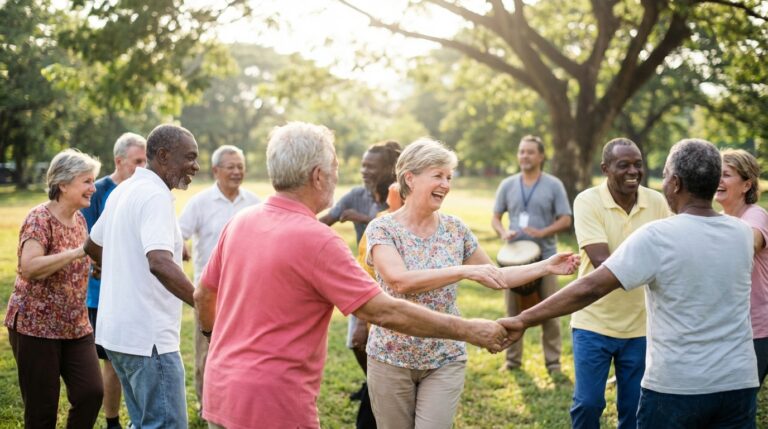 Danças Circulares para Idosos: Ritmo, Coordenação e Alegria em Movimento