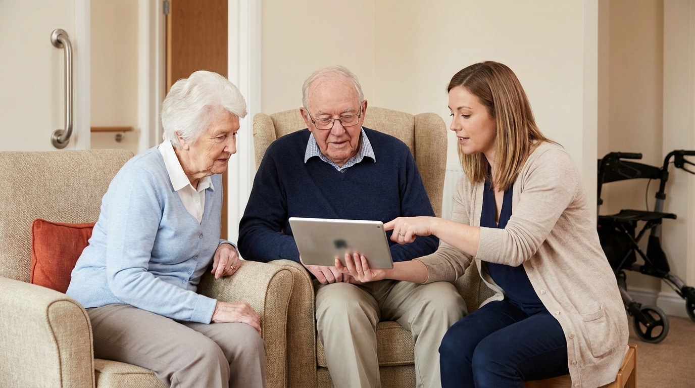 Guia sobre segurança de idosos em casa