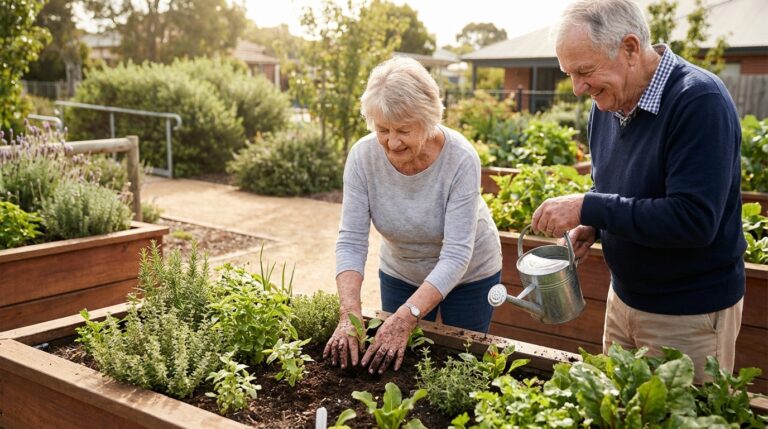 Horta Terapêutica: Como o Contato com a Terra Estimula os Sentidos e a Autonomia na Terceira Idade