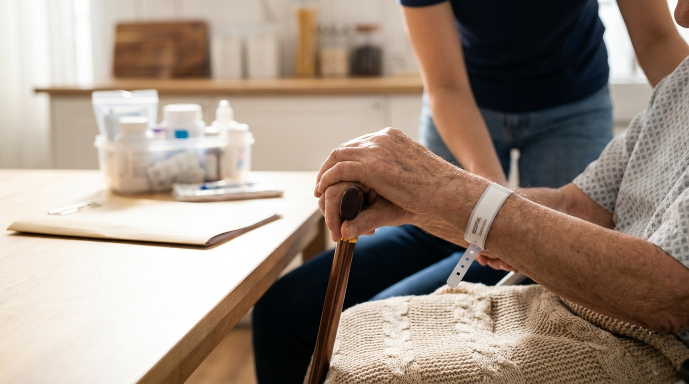 Idoso caiu e voltou do hospital: o que muda agora?