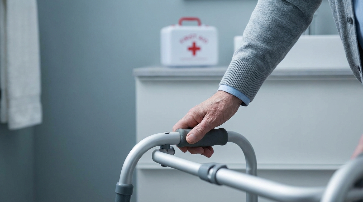 Idoso caiu no banheiro: quando a situação é grave?