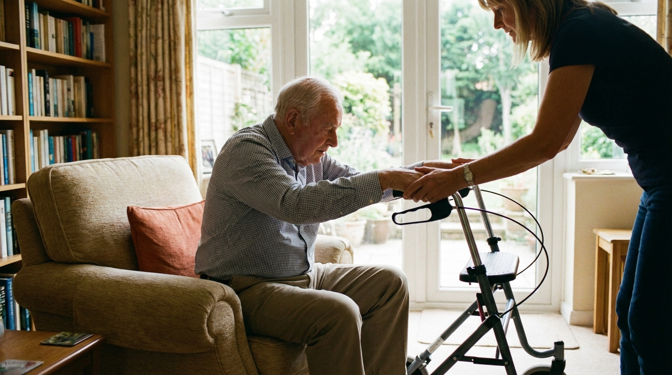 Idoso com mobilidade reduzida: cuidados essenciais