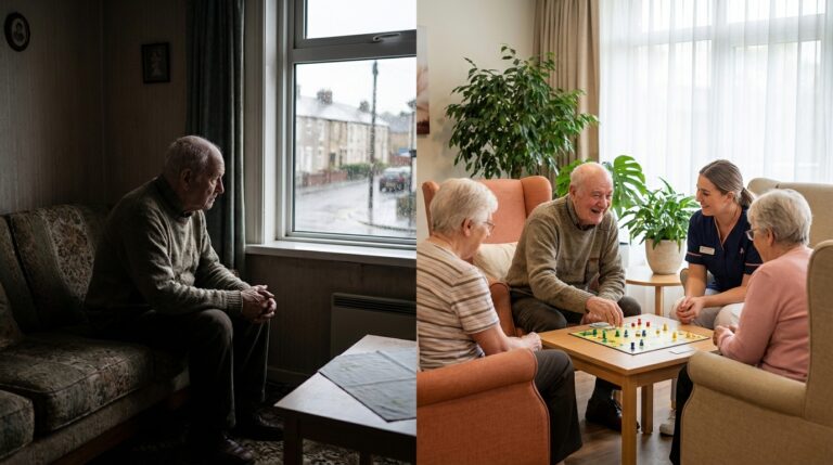 Idoso Depressivo e Isolado? Devolva a Alegria e a Socialização: Conheça Nosso Residencial