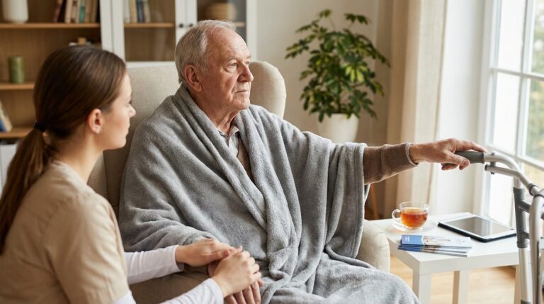 Idoso em recuperação após hospital: quando buscar apoio?