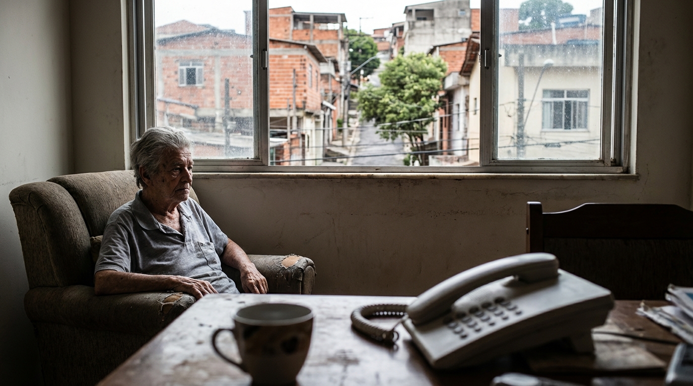 Idoso isolado no Tatuapé: sinais de alerta que a família ignora.