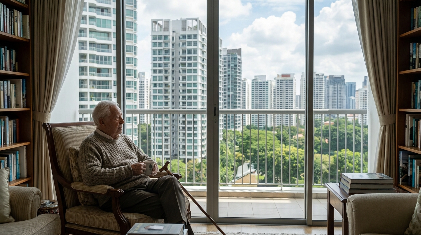 Idoso morando sozinho no Jardim Anália Franco: principais riscos.