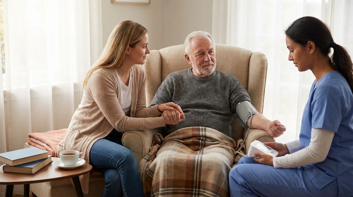 Idoso precisa de conforto ou apenas cuidado?