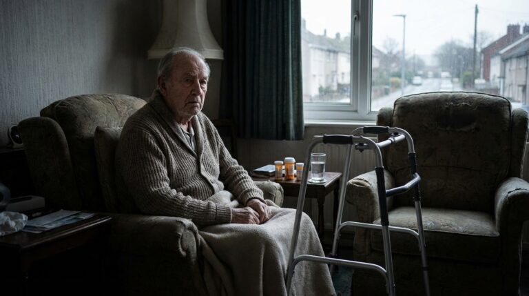 Idoso sozinho e com saúde frágil: riscos