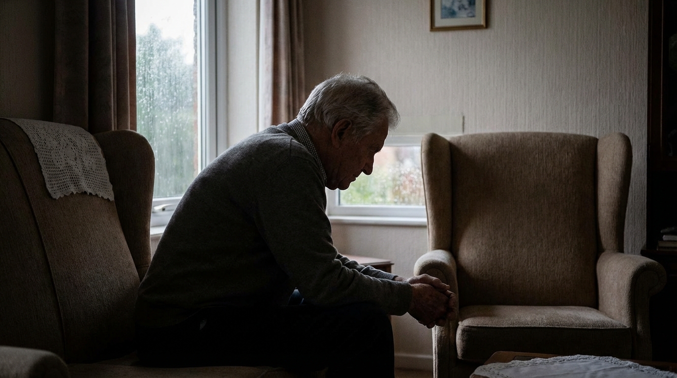 Idoso sozinho e deprimido: sinais de alerta