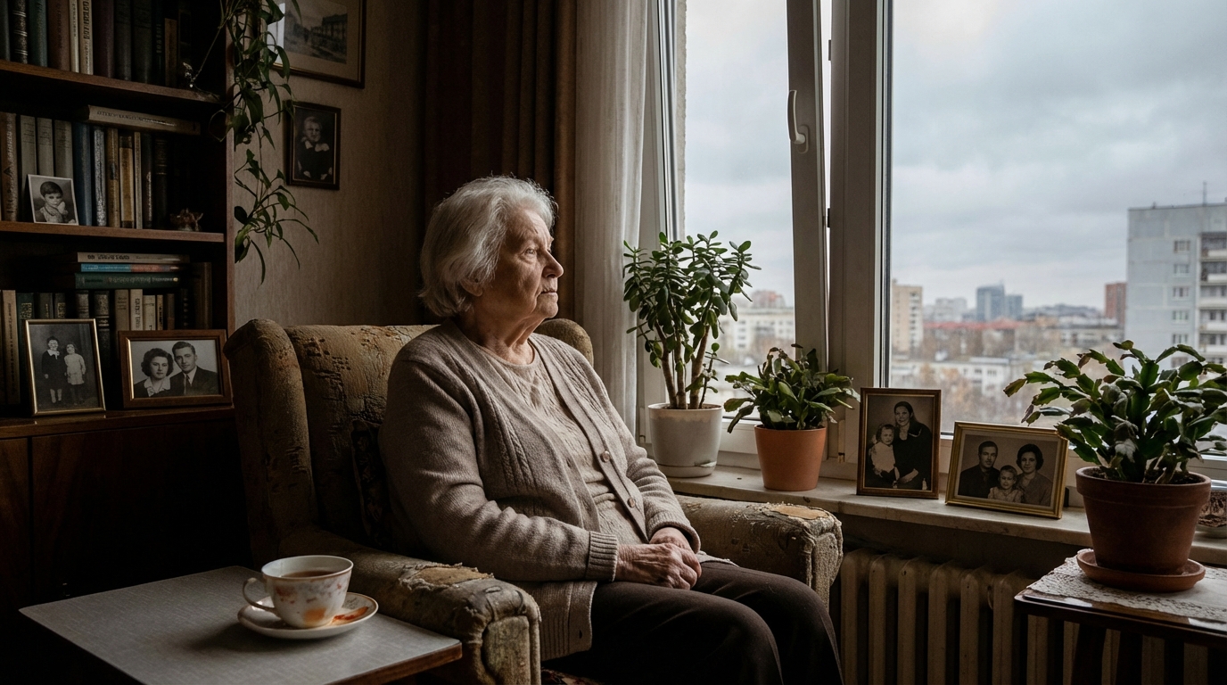 Idosos morando sozinhos em apartamentos: riscos que passam despercebido.