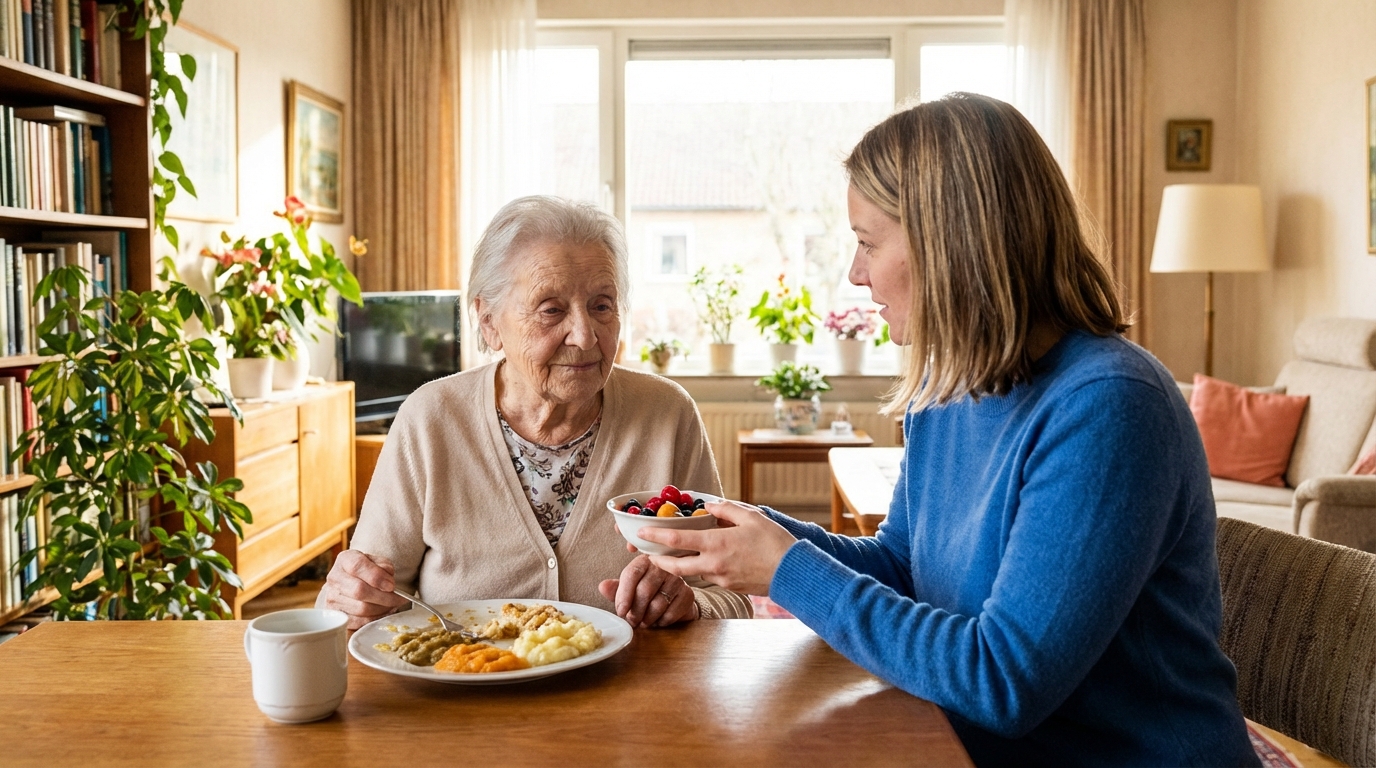 Meu Idoso Parou de Comer: Sinais de Alerta e Como um Ambiente Estimulante Pode Mudar Tudo