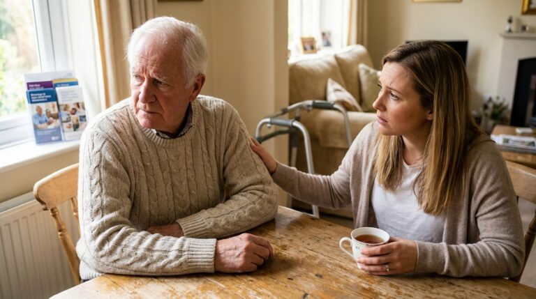 Meu pai não quer ajuda: como lidar com isso?