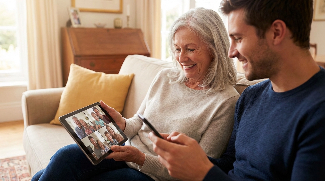 O Uso de Aplicativos de Mensagens para Manter o Vínculo Familiar: Treinamento Digital para Idosos