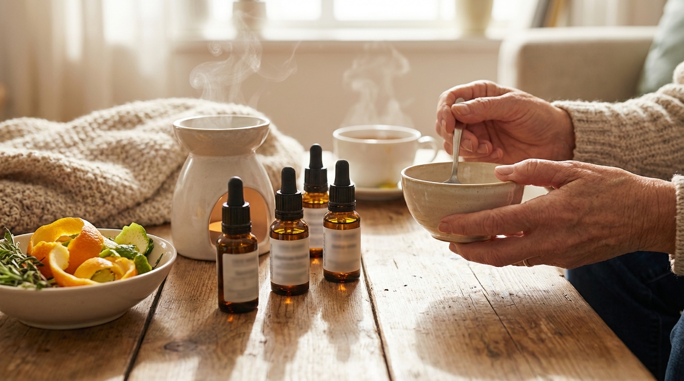 O Uso de Óleos Essenciais para Estimular o Apetite em Idosos com Baixo Peso