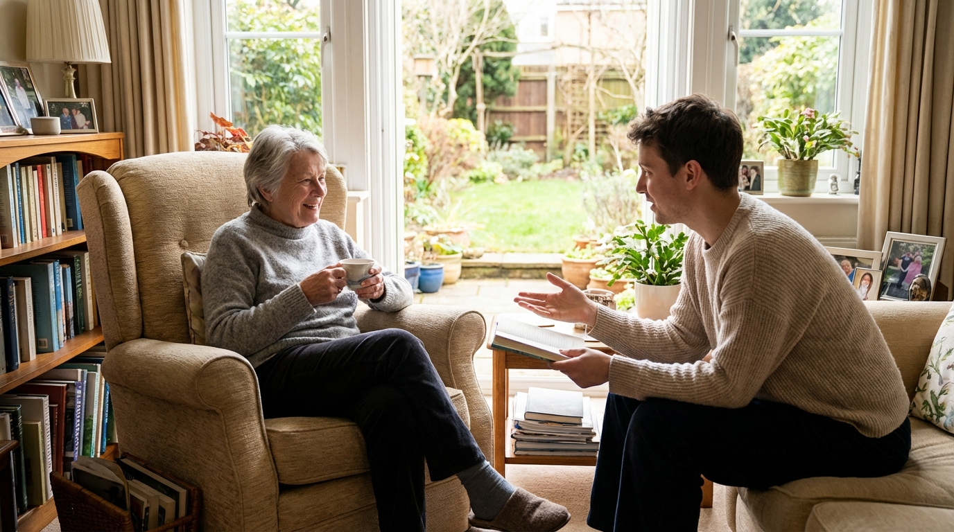 Qual o melhor lugar para cuidar de um idoso