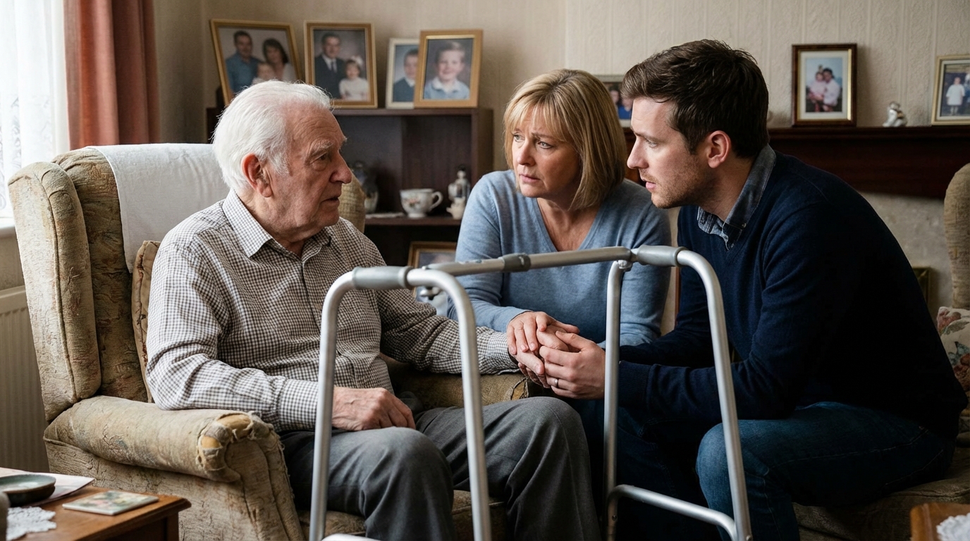 Quando a família não consegue mais cuidar do idoso